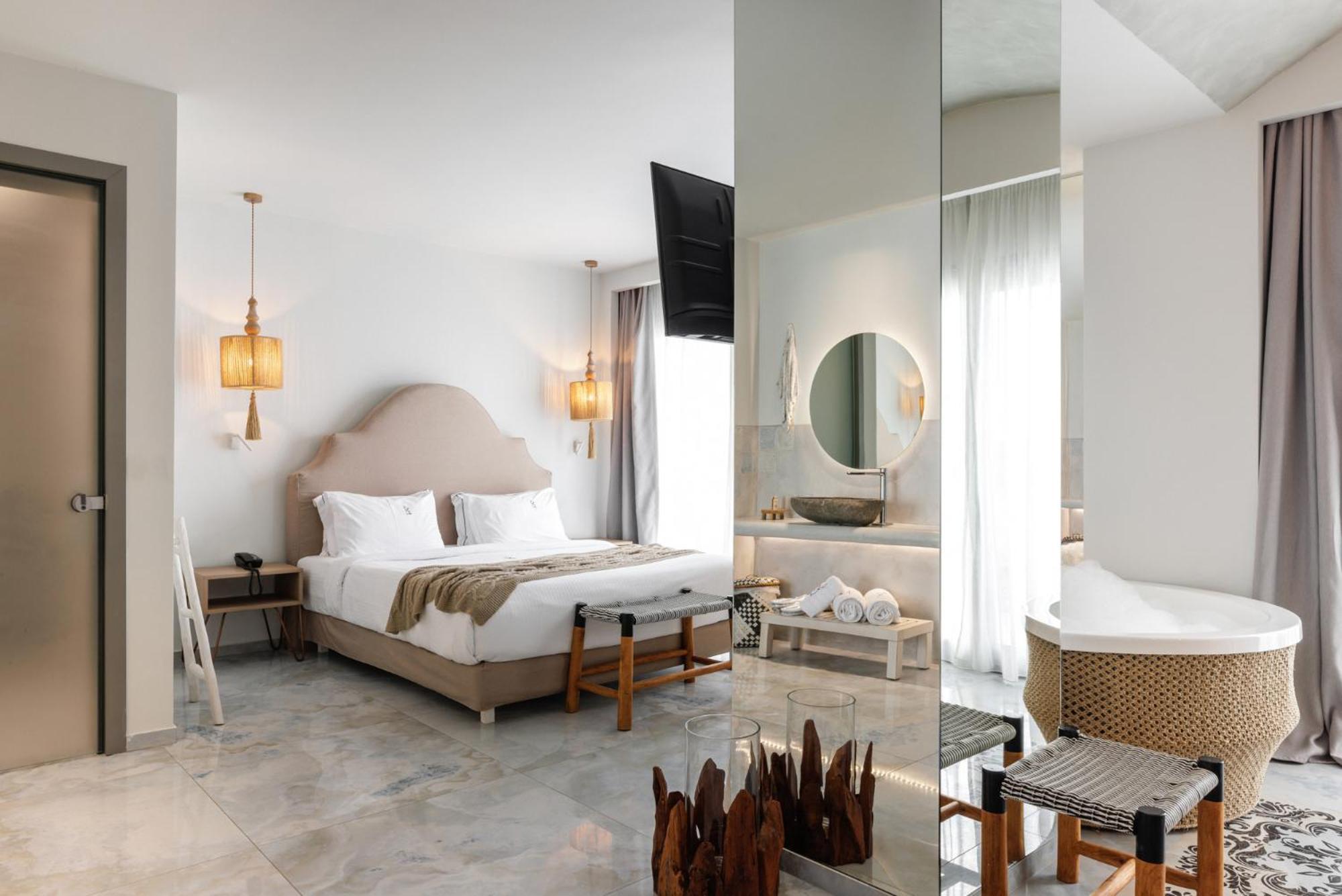 Blue Carpet Luxury Suites Pefkochori Exterior foto